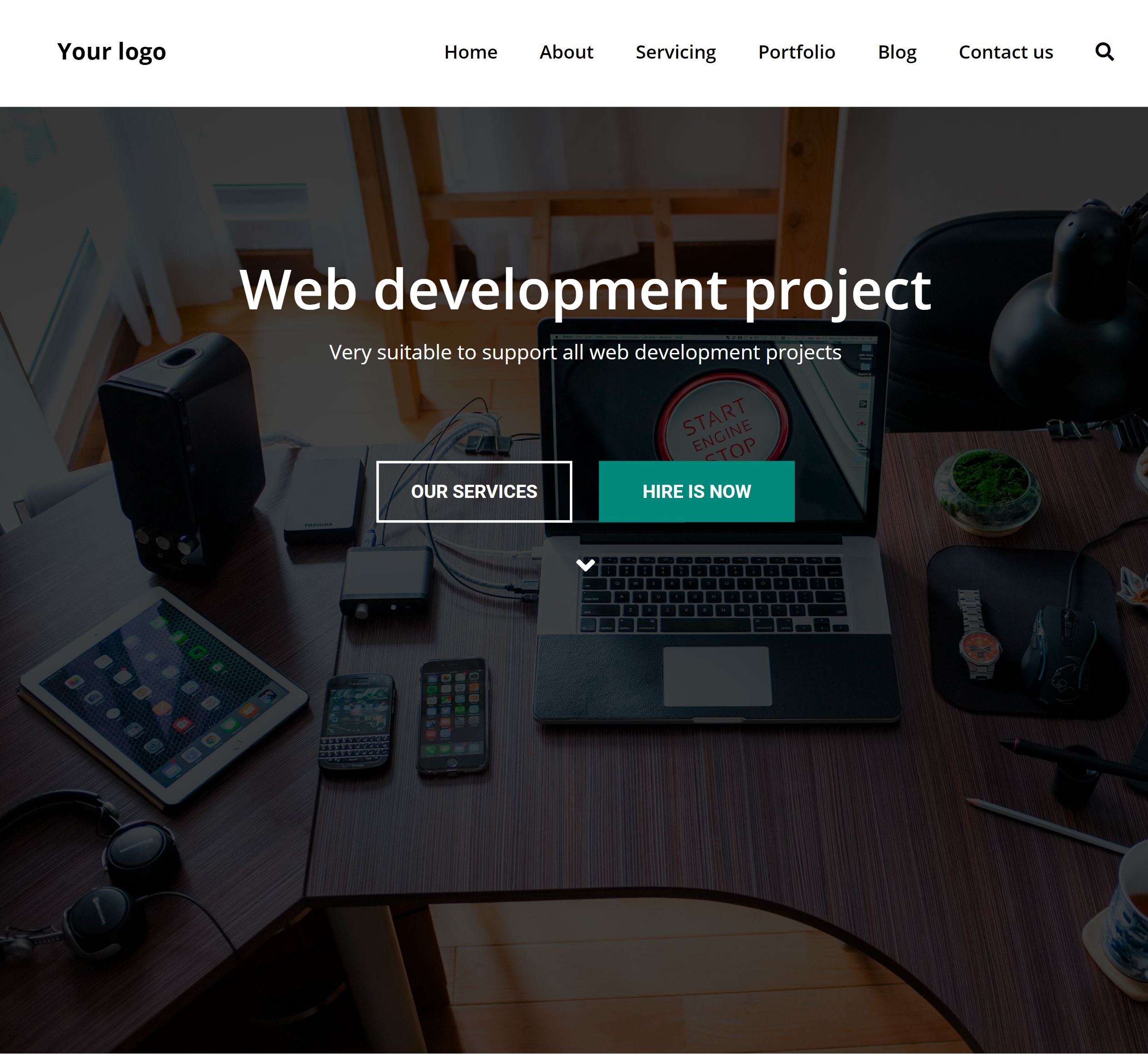 Web Development site screenshot